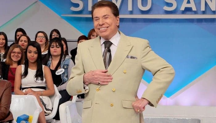 Silvio Santos em seu programa no SBT (Foto: Lourival Ribeiro/SBT) Silvio Santos em seu programa no SBT (Foto: Lourival Ribeiro/SBT)