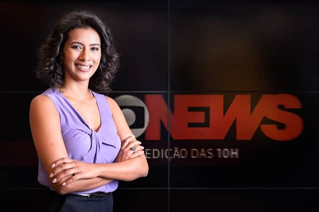 Aline Midlej é um dos destaques da GloboNews (foto: Ramón Vasconcellos/TV Globo) Aline Midlej é um dos destaques da GloboNews (foto: Ramón Vasconcellos/TV Globo)