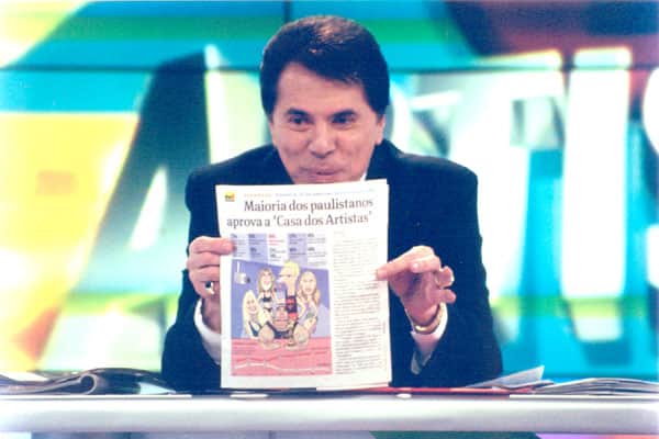 Silvio Santos mostra repercussão da Casa dos Artistas no SBT Foto: Divulgação Silvio Santos mostra repercussão da Casa dos Artistas no SBT Foto: Divulgação