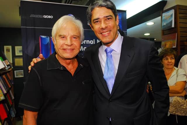 Cid Moreira e William Bonner (Foto: Globo/Zé Paulo Cardeal) Cid Moreira e William Bonner (Foto: Globo/Zé Paulo Cardeal)