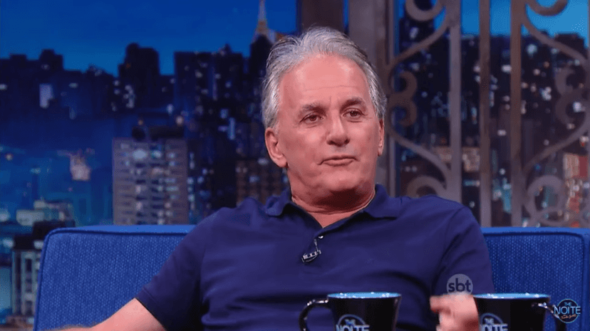 Otávio Mesquita quando participou do "The Noite" (Foto: Reprodução/SBT) Otávio Mesquita quando participou do "The Noite" (Foto: Reprodução/SBT)