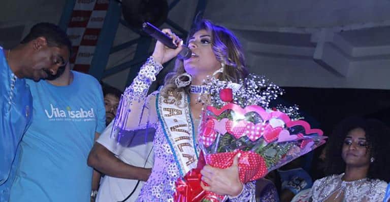 Cantora Lexa na escola de Samba carioca (Foto: Divulgação) Cantora Lexa na escola de Samba carioca (Foto: Divulgação)