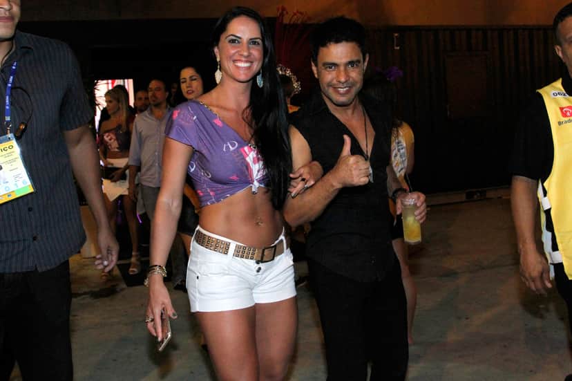 Graciele e Zezé di Camargo juntos (Foto: Divulgação) Graciele e Zezé di Camargo juntos (Foto: Divulgação)