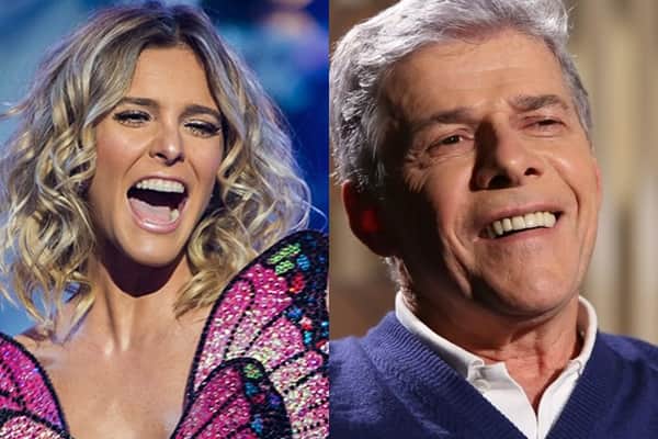 Fernanda Lima não crucifica o ator. (Foto: Divulgação/Reprodução/TV Globo) Fernanda Lima não crucifica o ator. (Foto: Divulgação/Reprodução/TV Globo)