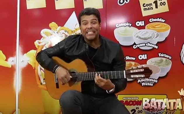 Maurício Mattar no comercial (Foto: Reprodução) Maurício Mattar no comercial (Foto: Reprodução)