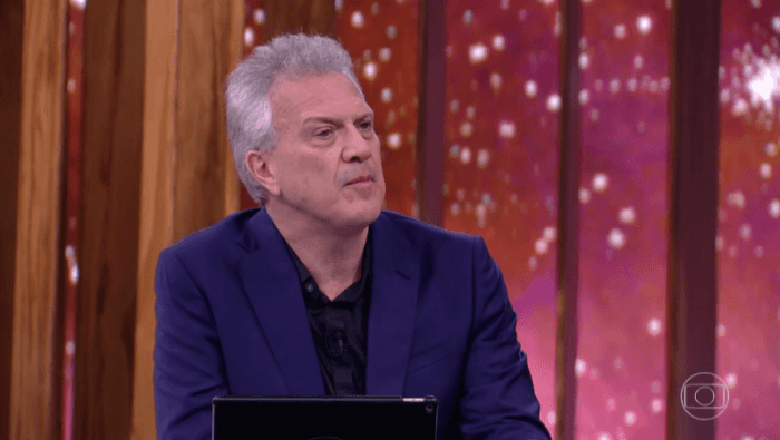 O apresentador Pedro Bial no Conversa com Bial (Foto: Reprodução/Globo) O apresentador Pedro Bial no Conversa com Bial (Foto: Reprodução/Globo)