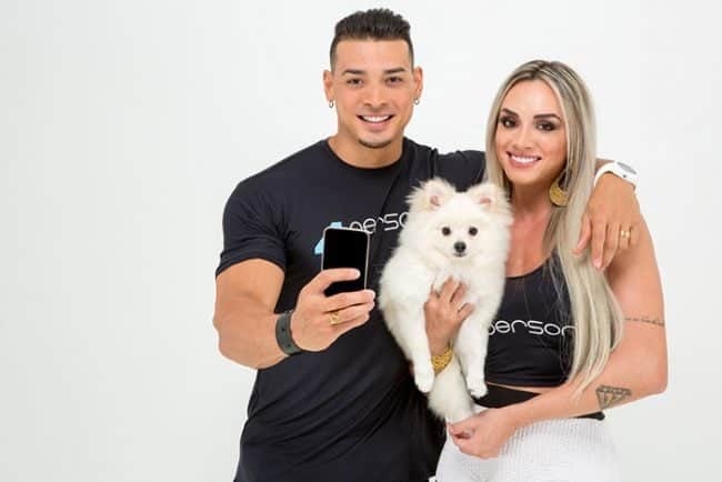 Juju Salimeni e Felipe Franco (Foto: Divulgação) Juju Salimeni e Felipe Franco (Foto: Divulgação)