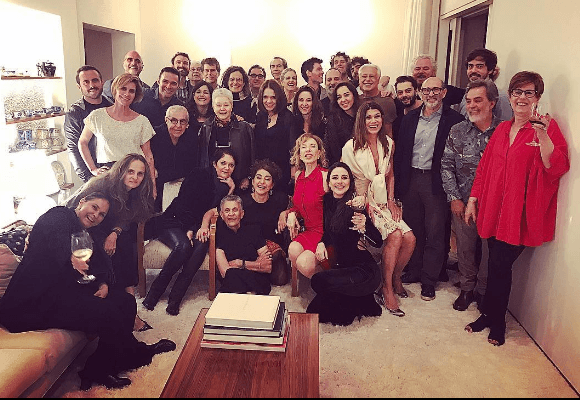 Marília Gabriela comemora aniversário ao lado de amigos famosos Marília Gabriela comemora aniversário ao lado de amigos famosos