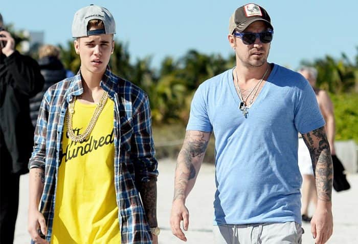 Justin Bieber e seu pai, Jeremy Bieber (Foto: Divulgação) Justin Bieber e seu pai, Jeremy Bieber (Foto: Divulgação)