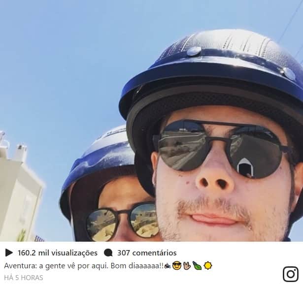 Rafael Vitti passeia com Tatá Werneck. (Foto: Reprodução/Instagram) Rafael Vitti passeia com Tatá Werneck. (Foto: Reprodução/Instagram)