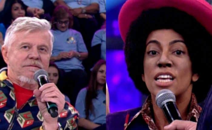 Miguel Falabella e Samanta Schmutz (Foto: Reprodução/Twitter) Miguel Falabella e Samanta Schmutz (Foto: Reprodução/Twitter)