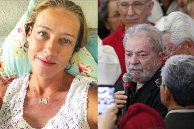 Luana Piovani e Lula (Foto: Reprodução) Luana Piovani e Lula (Foto: Reprodução)