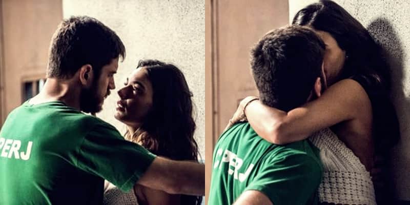 O beijo que Zeca deu em Ritinha na prisão que desencadeou toda confusão em "A Força do Querer" (Foto: Divulgação/Globo/João Miguel Júnior) O beijo que Zeca deu em Ritinha na prisão que desencadeou toda confusão em "A Força do Querer" (Foto: Divulgação/Globo/João Miguel Júnior)
