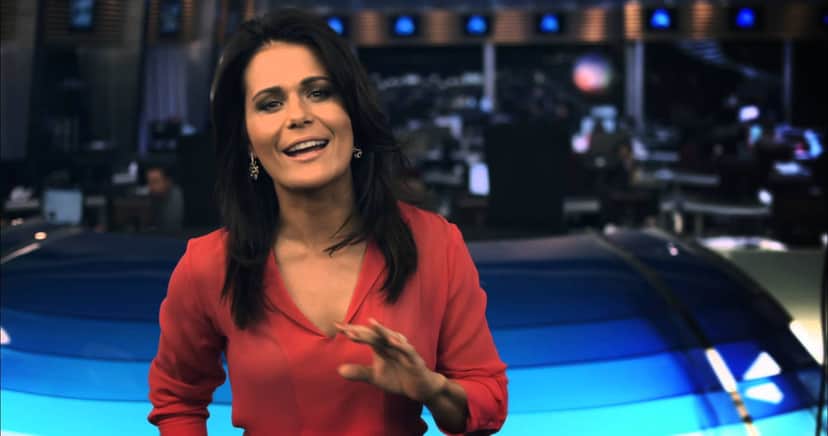 A jornalista Adriana Araújo comandará a série de sabatinas com os presidenciáveis da Record (Foto: Reprodução) A jornalista Adriana Araújo comandará a série de sabatinas com os presidenciáveis da Record (Foto: Reprodução)