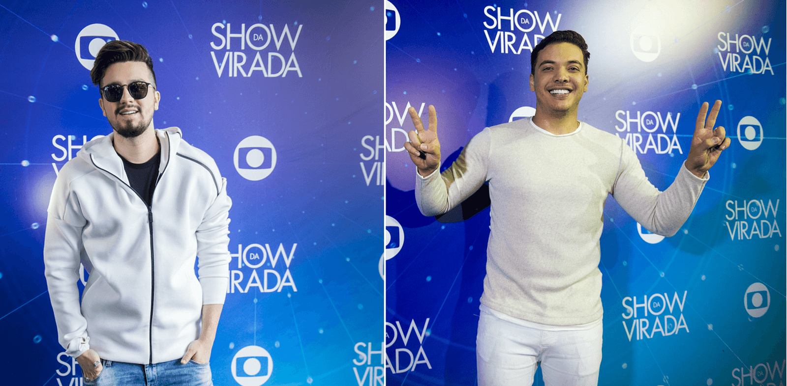 Luan Santana e Wesley Safadão farão show na virada da Globo (Foto: Divulgação) Luan Santana e Wesley Safadão farão show na virada da Globo (Foto: Divulgação)