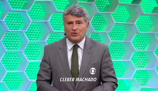 Com Cléber Machado futebol volta a Globo Com Cléber Machado futebol volta a Globo