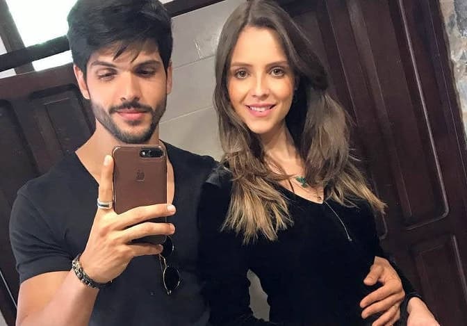 O empresário e ex-modelo Lucas Fernandes com a noiva, Ana Lúcia Vilela (Foto: Reprodução) O empresário e ex-modelo Lucas Fernandes com a noiva, Ana Lúcia Vilela (Foto: Reprodução)