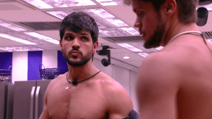 Lucas e Breno no BBB18 (Foto: Reprodução) Lucas e Breno no BBB18 (Foto: Reprodução)