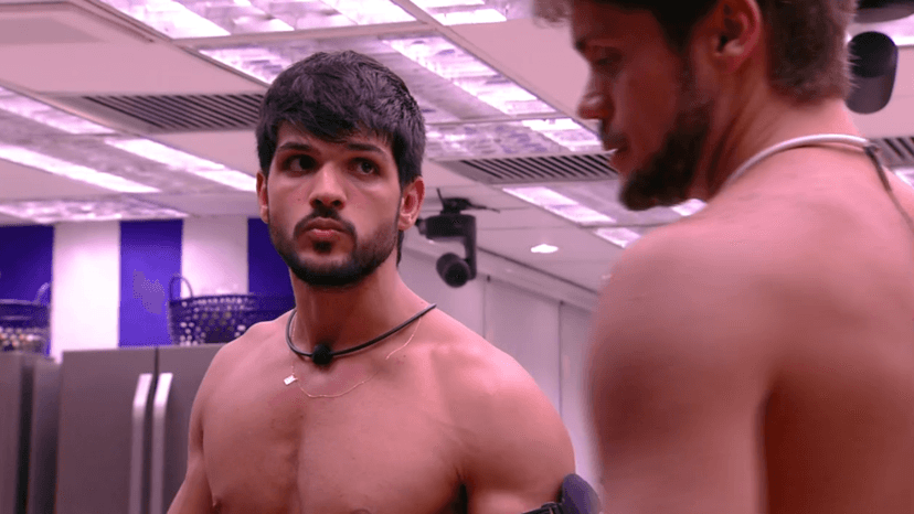 Lucas e Breno no BBB18 (Foto: Reprodução) Lucas e Breno no BBB18 (Foto: Reprodução)