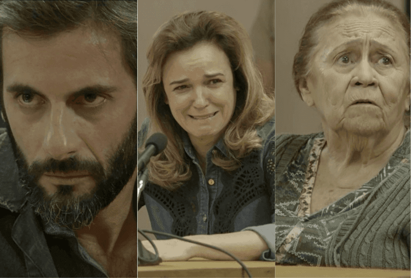 Julgamento de Vinicius em O Outro Lado do Paraíso foi explosivo (Foto montagem: TV Foco) Julgamento de Vinicius em O Outro Lado do Paraíso foi explosivo (Foto montagem: TV Foco)