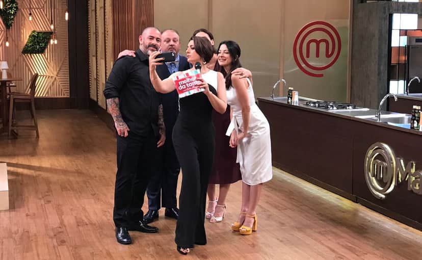 Catia Fonseca passou pelo MasterChef na estreia do Melhor da Tarde (Foto: Divulgação/Band) Catia Fonseca passou pelo MasterChef na estreia do Melhor da Tarde (Foto: Divulgação/Band)