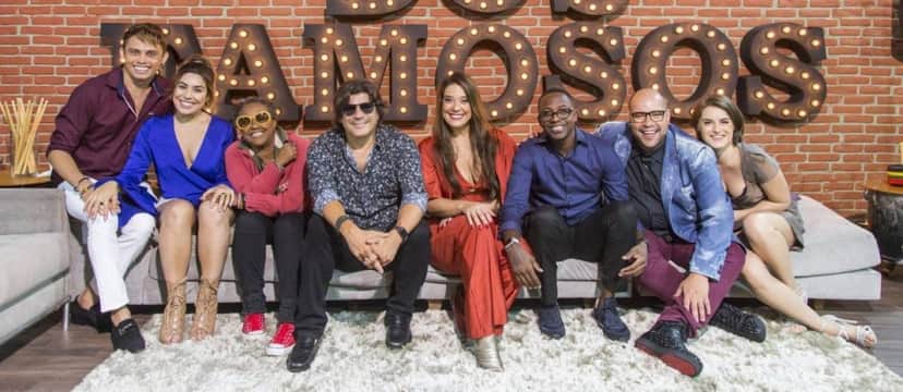 Elenco da segunda temporada do 'Show dos Famosos' reunido: Silvero Pereira, Naiara Azevedo, Sandra de Sá, Paulo Ricardo, Helga Nemeczyk, Mumuzinho, Tiago Abravanel e Alessandra Maestrini - Marilia Cabral / Divulgação/TV Globo Elenco da segunda temporada do 'Show dos Famosos' reunido: Silvero Pereira, Naiara Azevedo, Sandra de Sá, Paulo Ricardo, Helga Nemeczyk, Mumuzinho, Tiago Abravanel e Alessandra Maestrini - Marilia Cabral / Divulgação/TV Globo