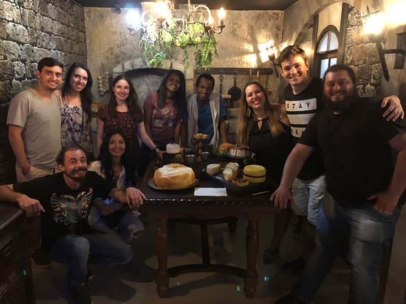 Os fãs de Deus Salve o Rei em evento especial (Foto: Gshow) Os fãs de Deus Salve o Rei em evento especial (Foto: Gshow)