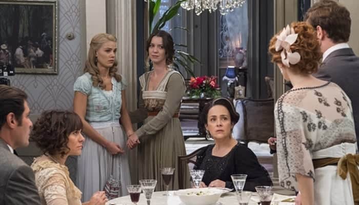 Elisabeta, Jane, Julieta, Camilo, Susana, Darcy e Ludmila (Foto: Globo/Estevam Avellar) Elisabeta, Jane, Julieta, Camilo, Susana, Darcy e Ludmila (Foto: Globo/Estevam Avellar)