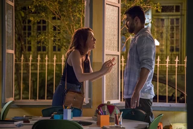Gabriela (Camila Morgado) e Rafael (Carmo Dalla Vecchia) se beijam em Malhação: Vidas Brasileiras (Foto: Globo/Marília Cabral) Gabriela (Camila Morgado) e Rafael (Carmo Dalla Vecchia) se beijam em Malhação: Vidas Brasileiras (Foto: Globo/Marília Cabral)