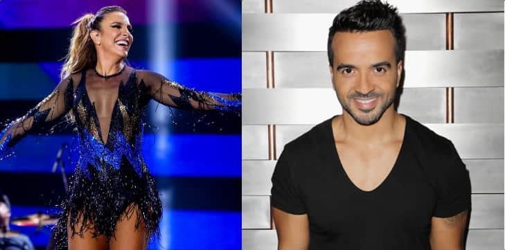 Ivete Sangalo e Luis Fonsi, dono do hit Despacito (Foto: Reprodução) Ivete Sangalo e Luis Fonsi, dono do hit Despacito (Foto: Reprodução)