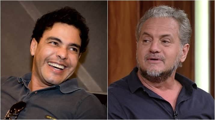Zezé Di Camargo e o diretor Breno Silveira. (Foto: Montagem/Divulgação) Zezé Di Camargo e o diretor Breno Silveira. (Foto: Montagem/Divulgação)