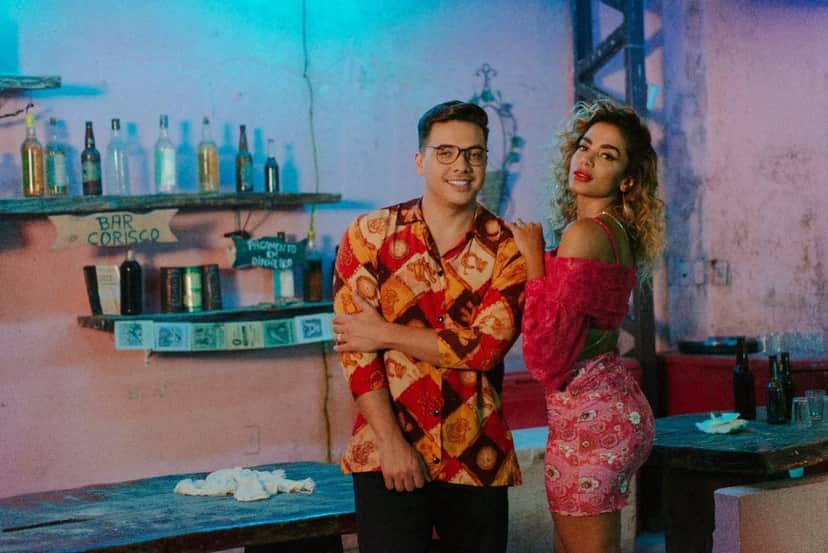 Wesley Safadão e Anitta) Foto: Divulgação) Wesley Safadão e Anitta) Foto: Divulgação)