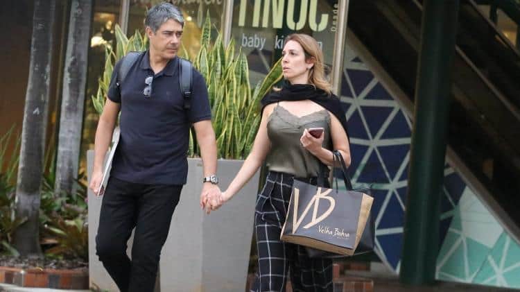 William Bonner e Natasha Dantas (Foto: AgNews) William Bonner e Natasha Dantas (Foto: AgNews)
