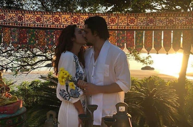 Bruno Gissoni e Yanna casaram de surpresa (Foto: Reprodução/Instagram) Bruno Gissoni e Yanna casaram de surpresa (Foto: Reprodução/Instagram)