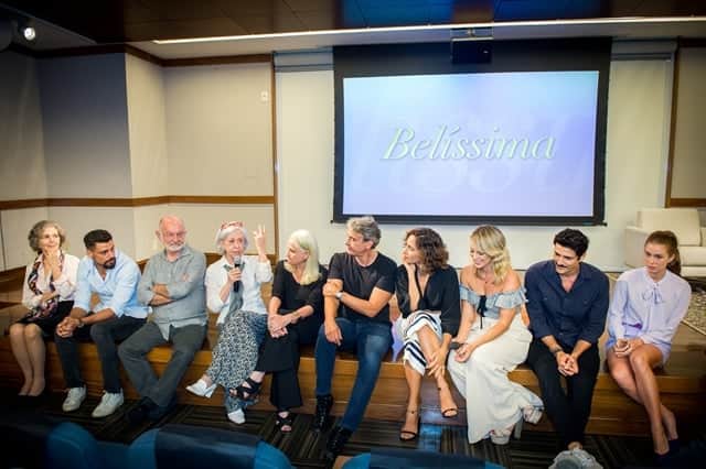 Elenco de Belíssima se reencontra para coletiva de lançamento de reprise (Foto: Globo/Raquel Cunha) Elenco de Belíssima se reencontra para coletiva de lançamento de reprise (Foto: Globo/Raquel Cunha)