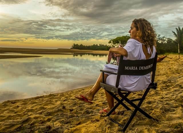 Maria de Médicis durante as gravações de Segundo Sol na Bahia (Foto: Globo/João Cotta) Maria de Médicis durante as gravações de Segundo Sol na Bahia (Foto: Globo/João Cotta)