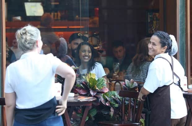 Gleici e Wagner em restaurante do Rio de Janeiro (Foto: AgNews) Gleici e Wagner em restaurante do Rio de Janeiro (Foto: AgNews)