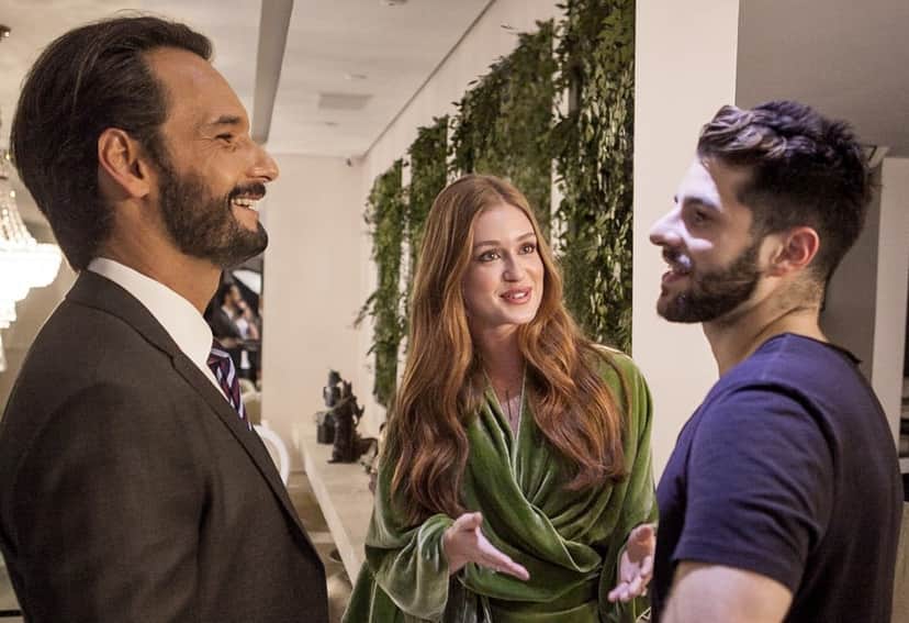 Rodrigo Santoro, Marina Ruy Barbosa e Alok (Foto: Marcos Alonso / Divulgação) Rodrigo Santoro, Marina Ruy Barbosa e Alok (Foto: Marcos Alonso / Divulgação)