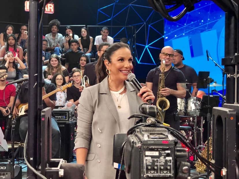 Ivete Sangalo participa da primeira gravação na TV após nascimento de gêmeas (Foto: Divulgação) Ivete Sangalo participa da primeira gravação na TV após nascimento de gêmeas (Foto: Divulgação)