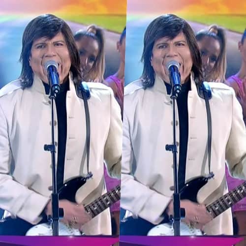 Paulo Ricardo roubou a cena como Roberto Carlos, no Show dos Famosos mas virou piada (Foto reprodução) Paulo Ricardo roubou a cena como Roberto Carlos, no Show dos Famosos mas virou piada (Foto reprodução)