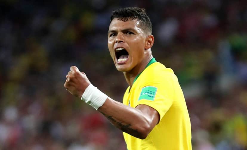 Thiago Silva, zagueiro do Brasil (Foto: Divulgação) Thiago Silva, zagueiro do Brasil (Foto: Divulgação)
