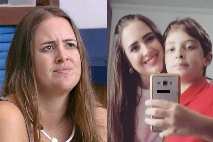 Patrícia Leitte e o filho (Foto: Reprodução) Patrícia Leitte e o filho (Foto: Reprodução)
