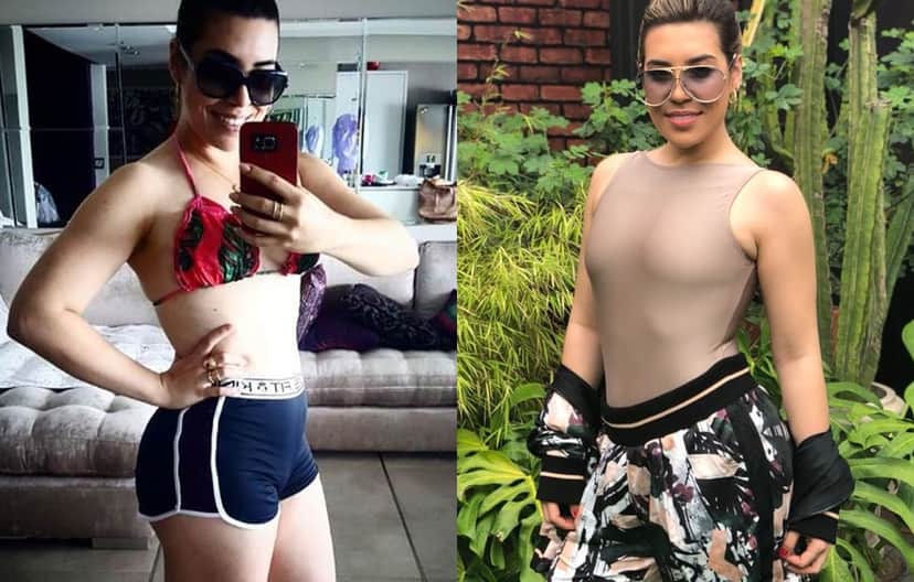 Antes e depois de Naiara Azevedo (Foto: Reprodução/Instagram) Antes e depois de Naiara Azevedo (Foto: Reprodução/Instagram)