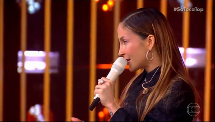Claudia Leitte no programa SóTocaTop (Foto: Reprodução) Claudia Leitte no programa SóTocaTop (Foto: Reprodução)