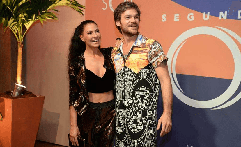 A atriz pretende ter filhos com o ator (Foto: Reprodução) A atriz pretende ter filhos com o ator (Foto: Reprodução)