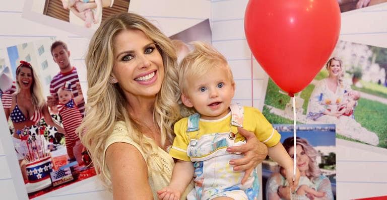 Karina Bacchi e o filho (Foto: Divulgação) Karina Bacchi e o filho (Foto: Divulgação)