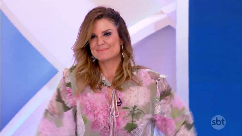 Mariana Kupfer no Programa Silvio Santos (Foto: Reprodução) Mariana Kupfer no Programa Silvio Santos (Foto: Reprodução)