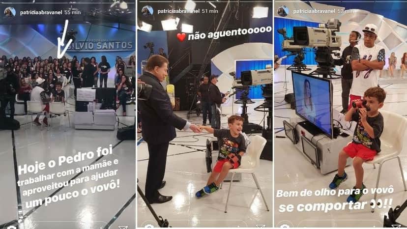 Silvio Santos e neto (Foto: Reprodução) Silvio Santos e neto (Foto: Reprodução)