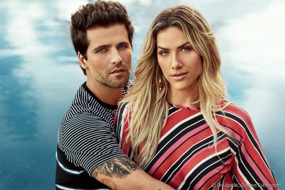 Bruno Gagliasso e Giovanna Ewbank são estrelas da campanha de Primavera Verão 2018 da Malwee (Foto: Divulgação) Bruno Gagliasso e Giovanna Ewbank são estrelas da campanha de Primavera Verão 2018 da Malwee (Foto: Divulgação)