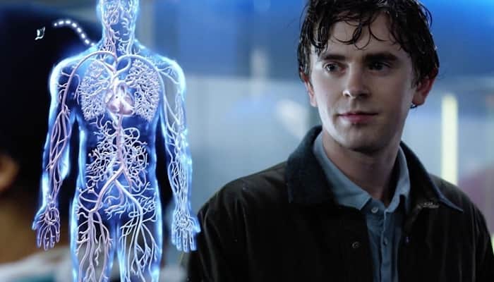 Freddie Highmore na primeira temporada da série The Good Doctor (Foto: Divulgação/ABC) Freddie Highmore na primeira temporada da série The Good Doctor (Foto: Divulgação/ABC)
